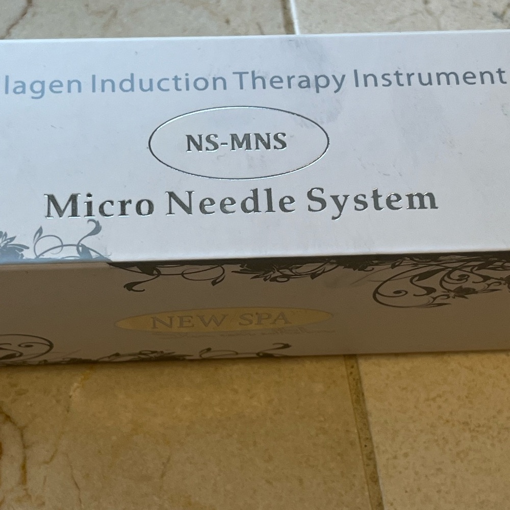Never used!  New spa micro needling roller